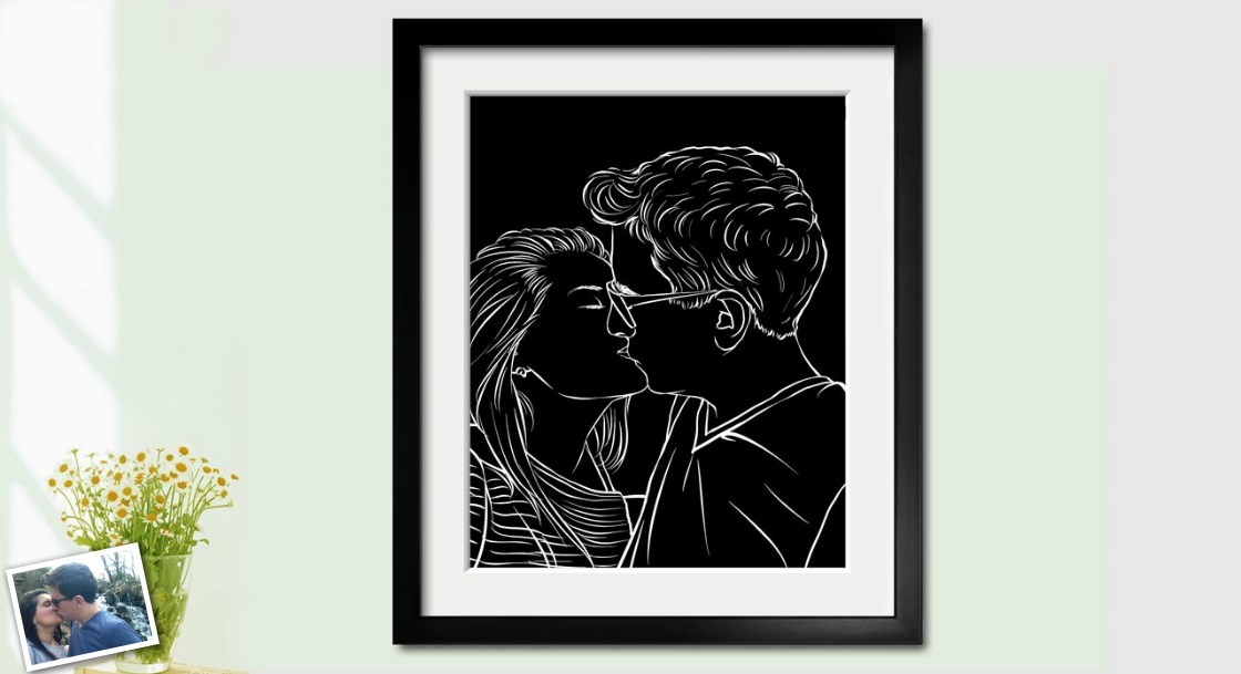 Black White Abstract from Photos | myDaVinci