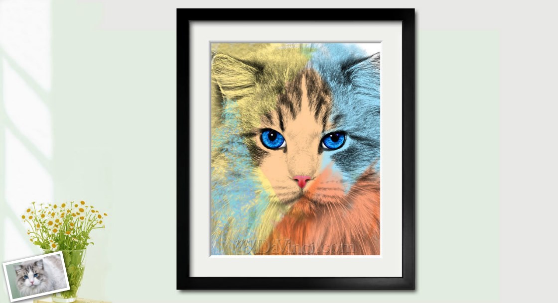 Expressive Pop Art from Photos | myDaVinci