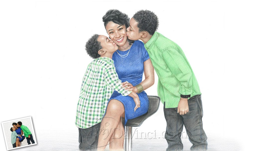 Hand Drawn Color Pencil Sketch from Photos,by myDaVinci | myDaVinci