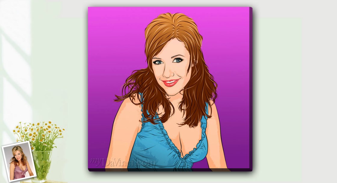 Pop Art Elegant Colors from Photos | myDaVinci
