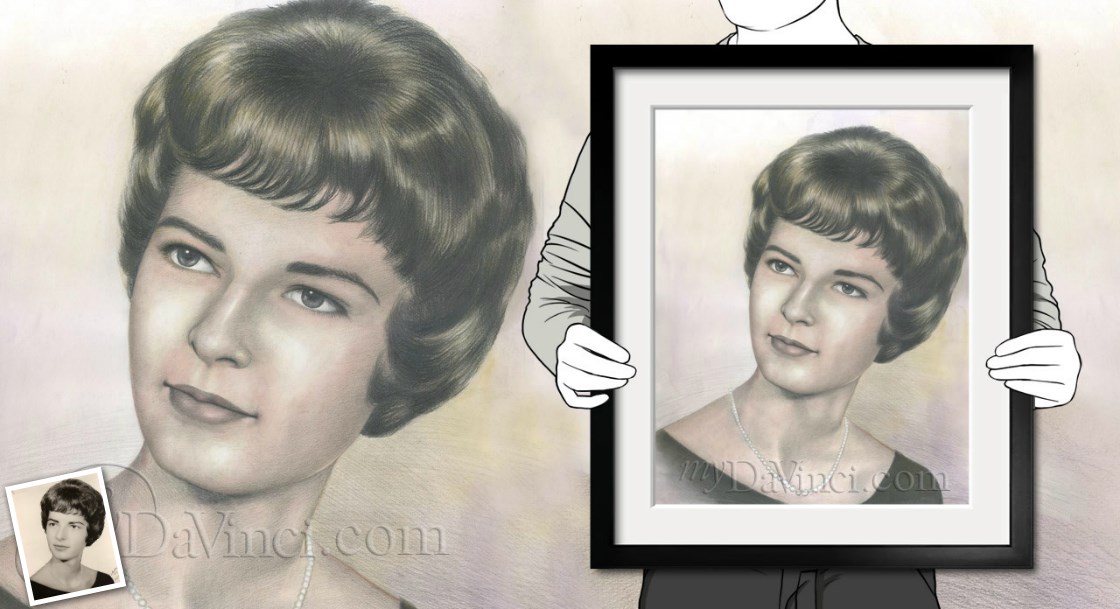 Hand Drawn DaVinci Sketch from Photos,by myDaVinci | myDaVinci