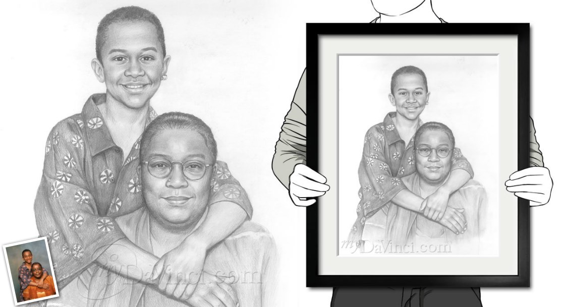 Hand Drawn Pencil Sketch from Photos | myDaVinci