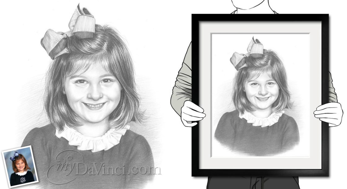 Hand Drawn Pencil Sketch from Photos | myDaVinci