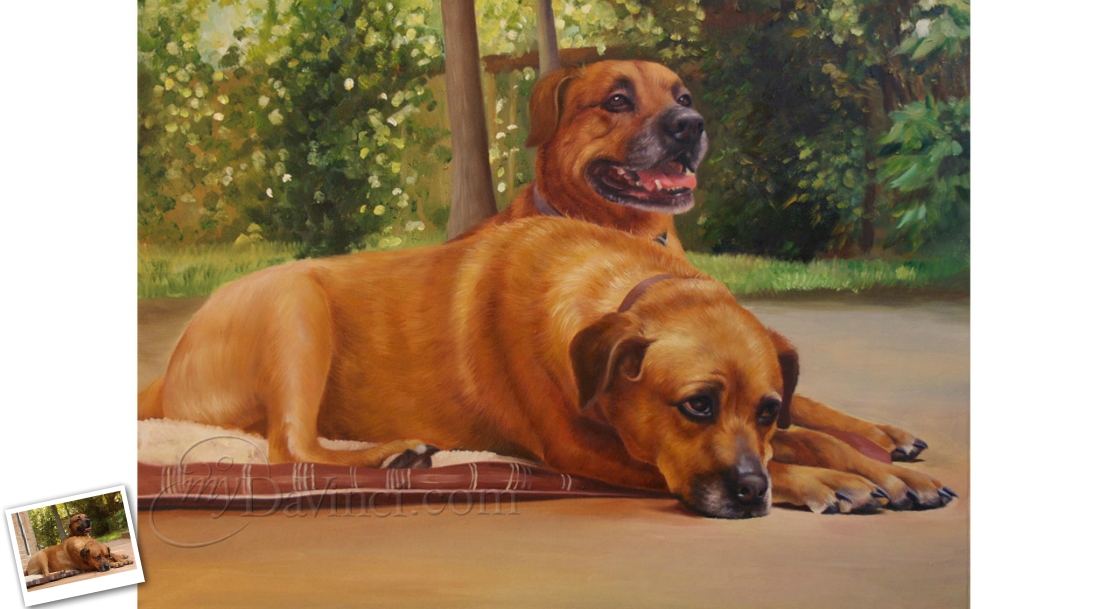 Hand Painted Oil Painting from Photos | myDaVinci