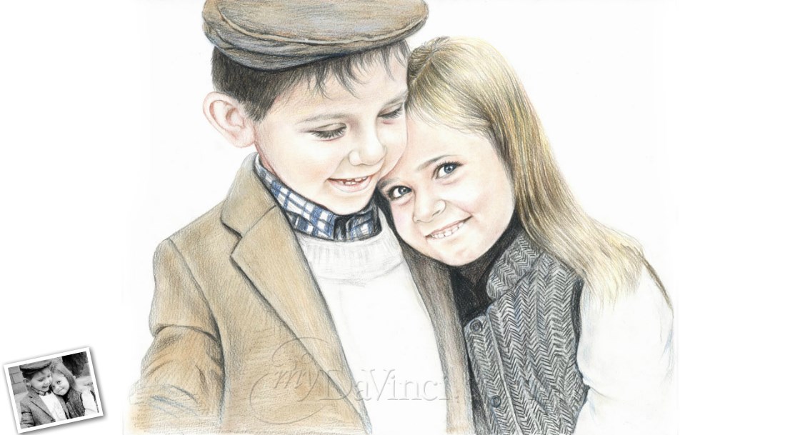 Hand Drawn Color Pencil from Photos | myDaVinci