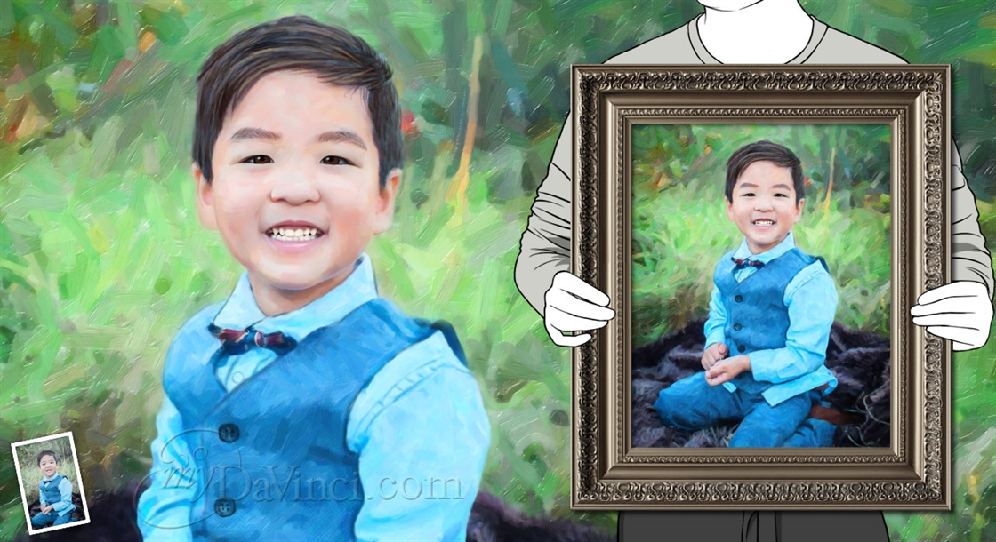 Oil Painting Giclee from Photos | myDaVinci