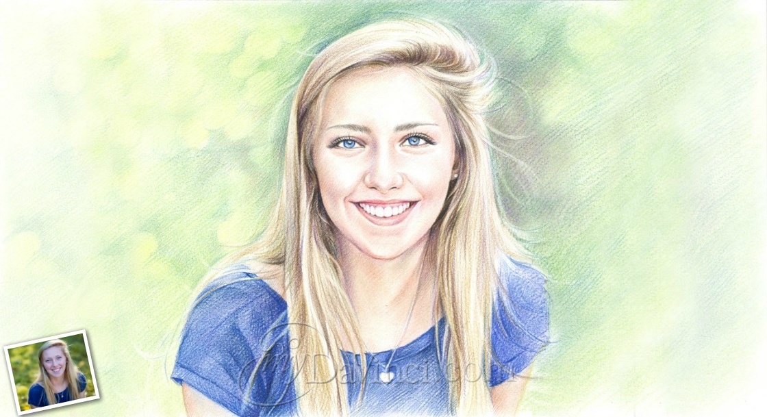 Hand Drawn Color Pencil from Photos | myDaVinci