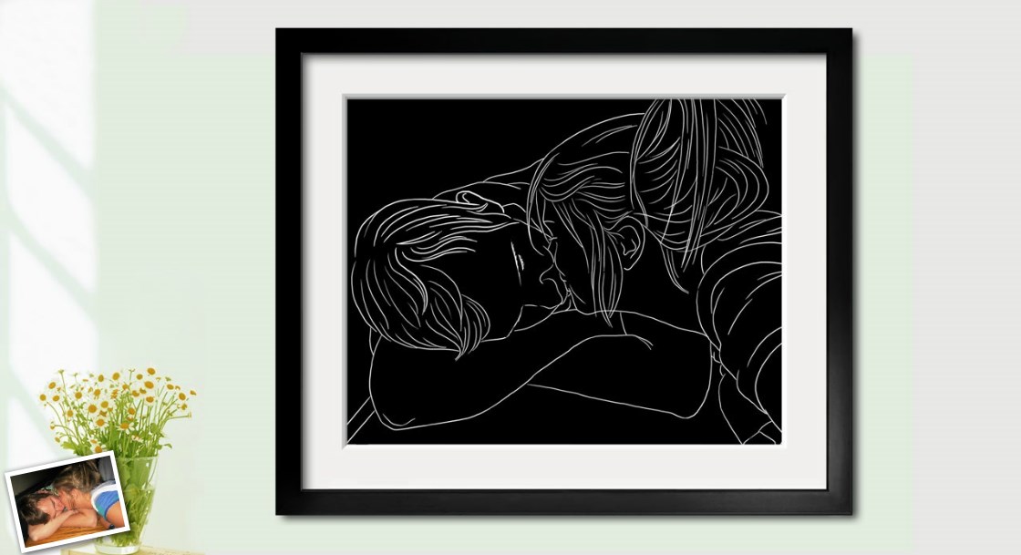 Black White Abstract from Photos | myDaVinci