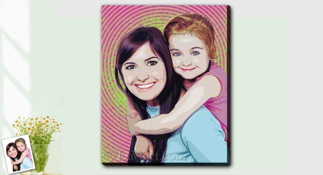 Retro Pop Art from Photos | myDaVinci