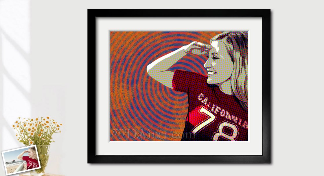 Retro Pop Art from Photos | myDaVinci