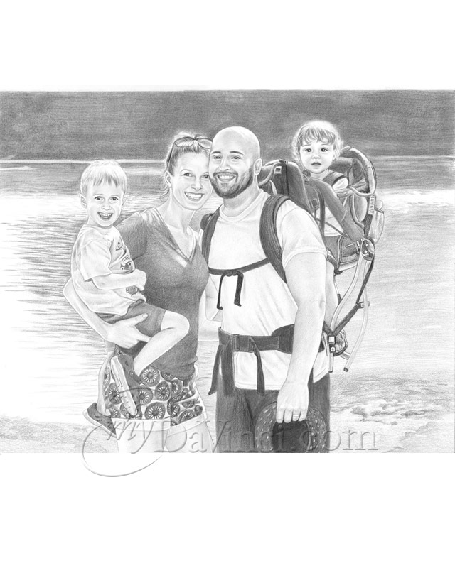 Family Portrait Scribble Doodle Sketch Drawing Illustration Stock Vector -  Illustration of brother, kids: 30420573