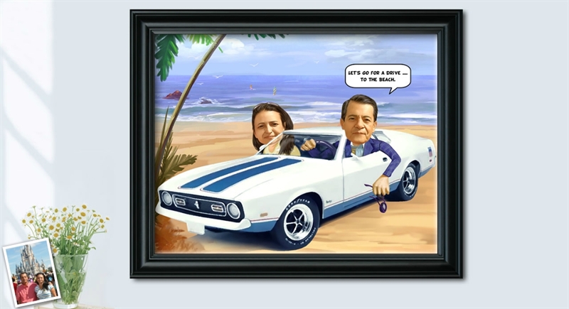 Custom Caricature from Photos | myDaVinci