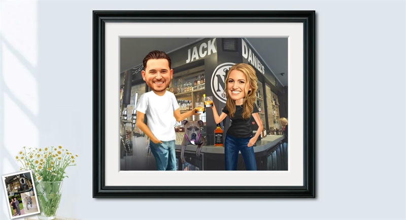 Custom Caricature from Photos | myDaVinci