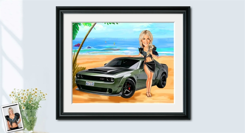 Custom Caricature from Photos | myDaVinci