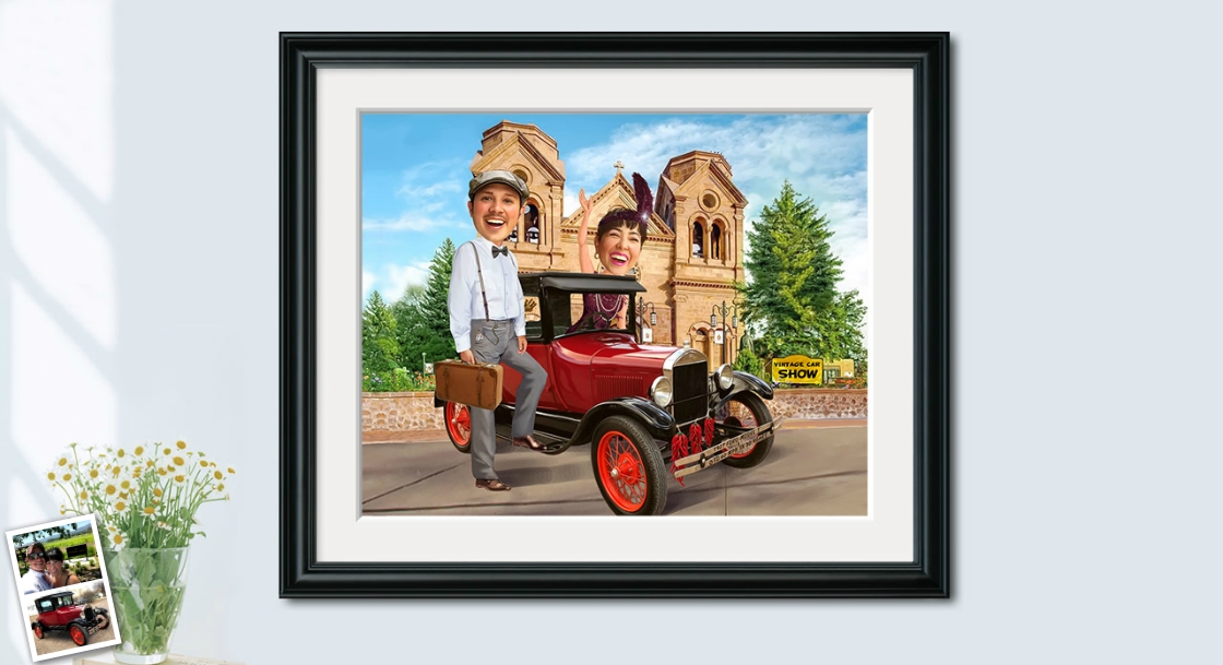 Custom Caricature from Photos | myDaVinci