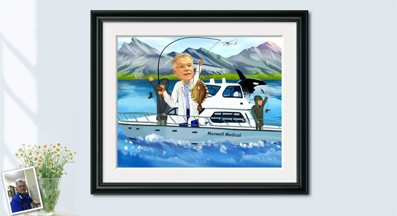 Custom Caricature from Photos | myDaVinci