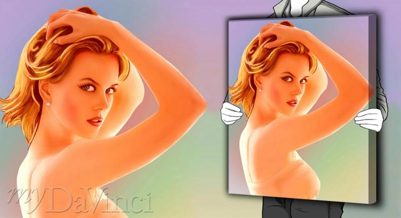 Nicole Kidman Pop Art Print | myDaVinci