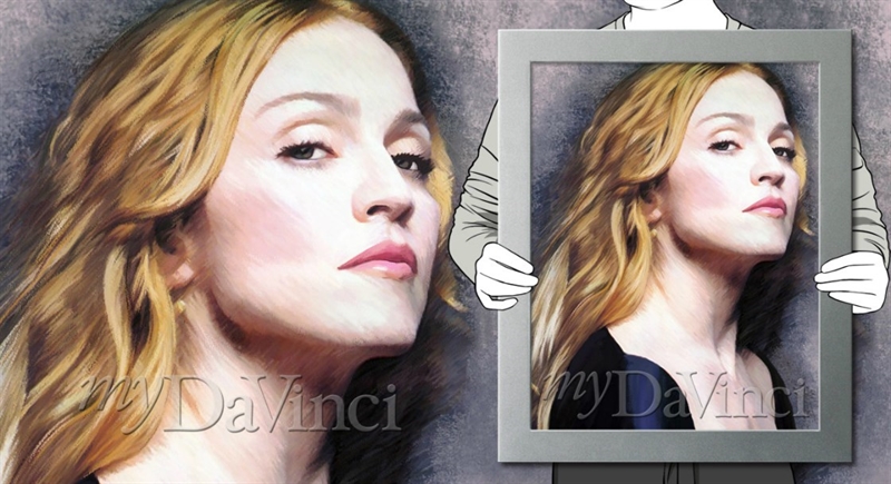 Madonna Pop Art Print | myDaVinci