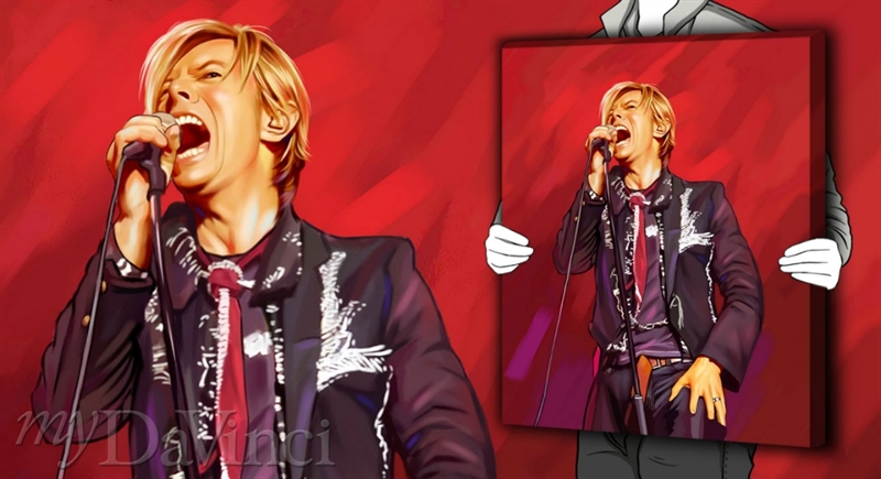 David Bowie Pop Art  | myDaVinci