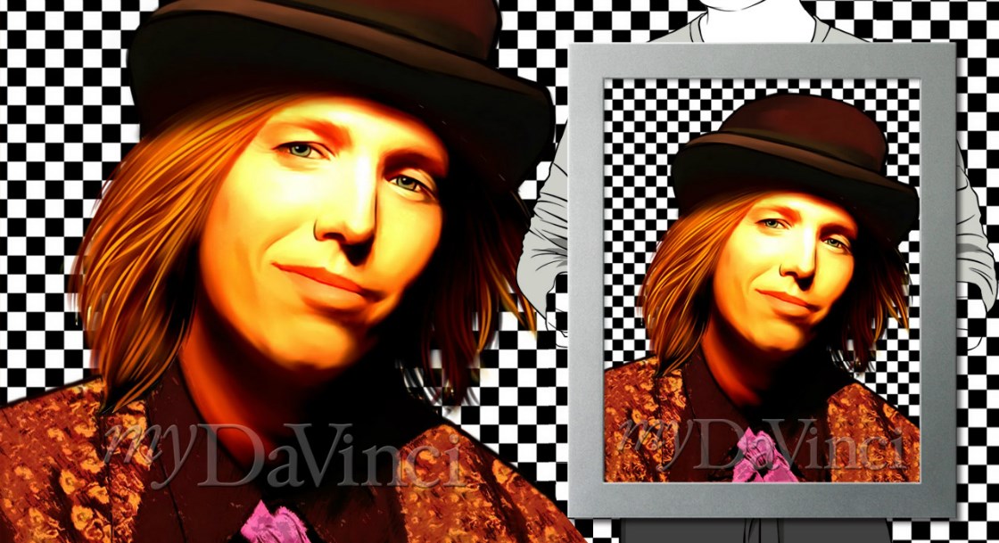 Tom Petty Pop Art Print | myDaVinci