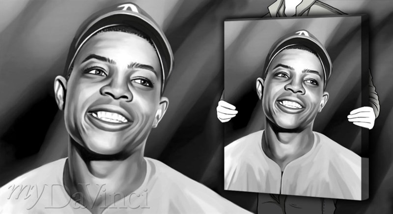 Willie Mays Pop Art Print | myDaVinci