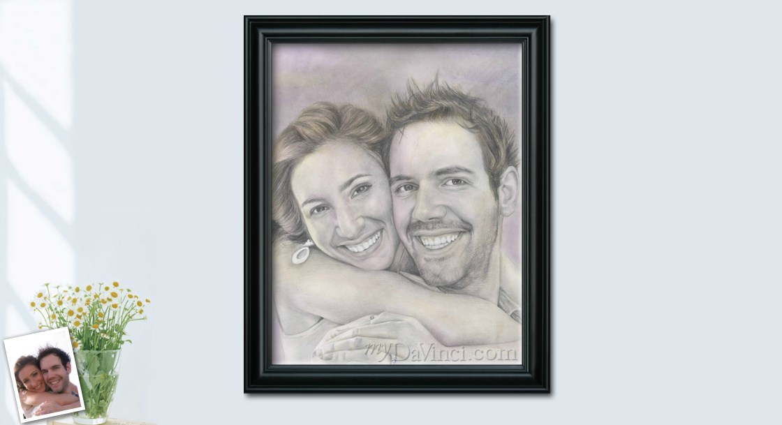 Hand Drawn DaVinci Sketch from Photos | myDaVinci