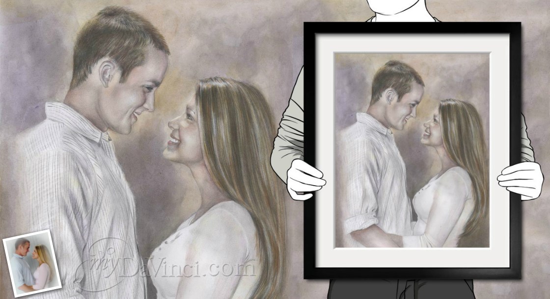 Hand Drawn DaVinci Sketch from Photos | myDaVinci