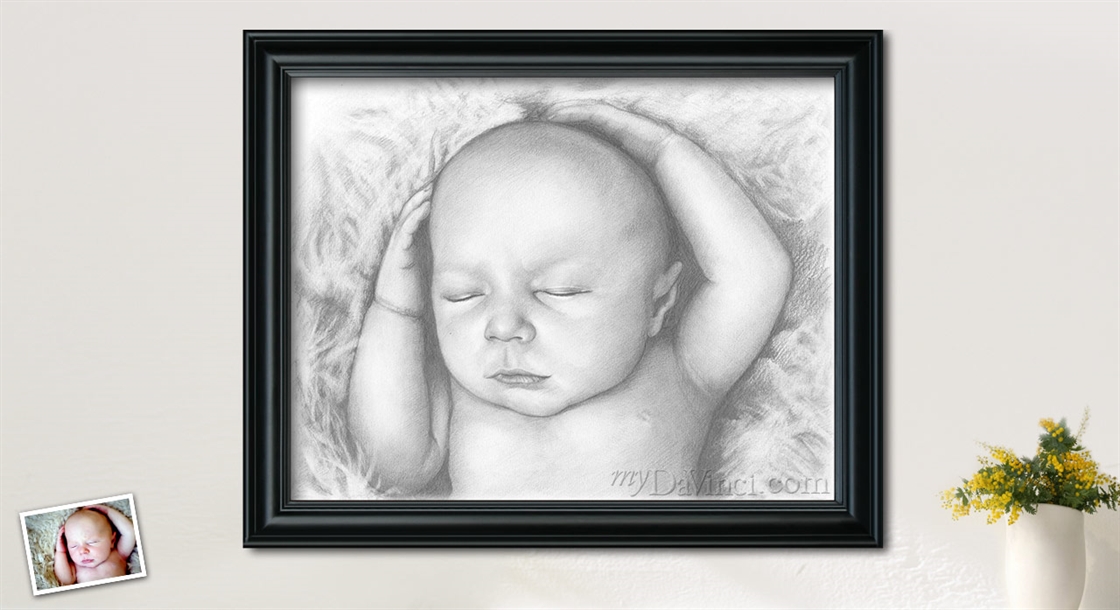 Hand Drawn Pencil Sketch from Photos | myDaVinci
