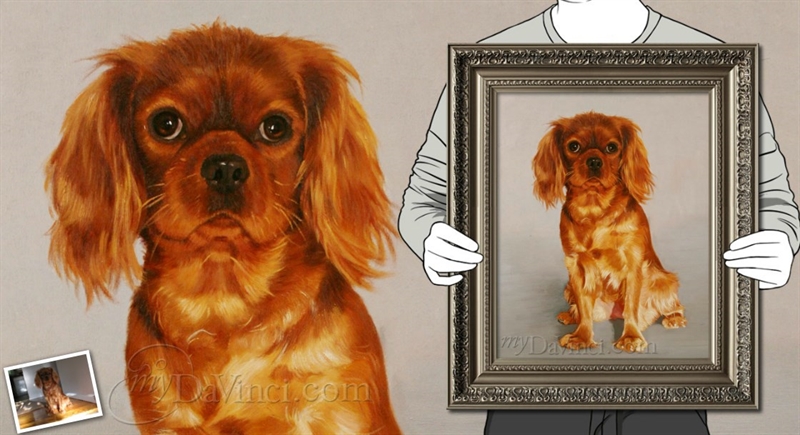 Hand Painted Oil Painting from Photos | myDaVinci
