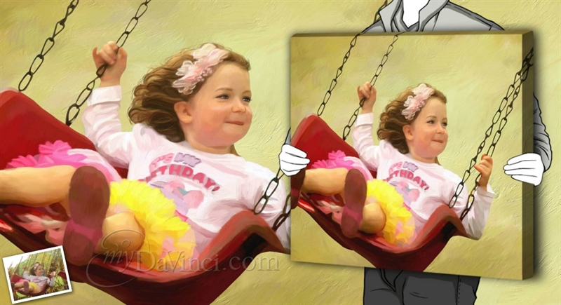 Oil Painting Giclee from Photos | myDaVinci