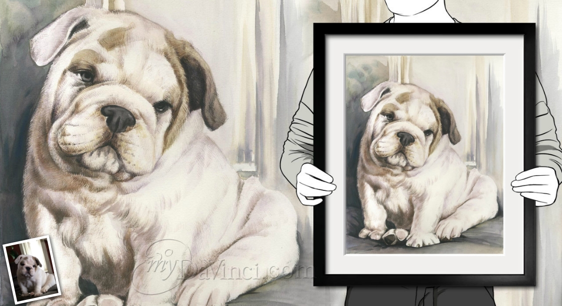 Hand Painted Watercolor from Photos | myDaVinci