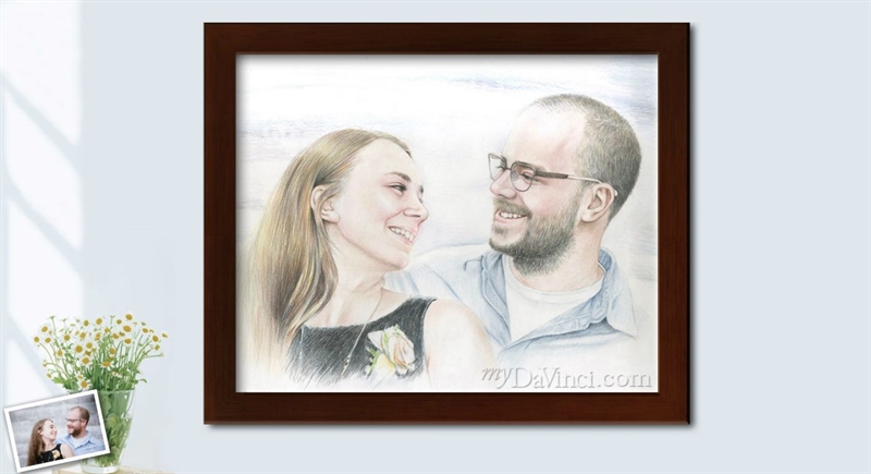 Hand Drawn Color Pencil Sketch from Photos | myDaVinci
