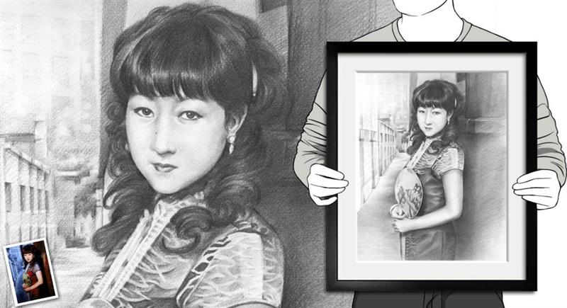 Hand Drawn Pencil Sketch from Photos | myDaVinci