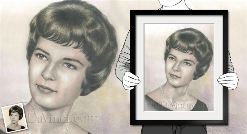 Hand Drawn DaVinci Sketch from Photos,by myDaVinci | myDaVinci