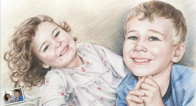 Hand Drawn Color Pencil Sketch from Photos | myDaVinci