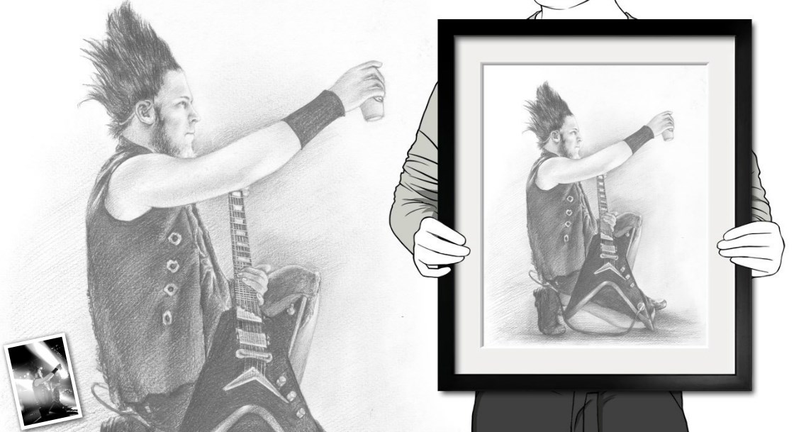 Hand Drawn Pencil Sketch from Photos | myDaVinci