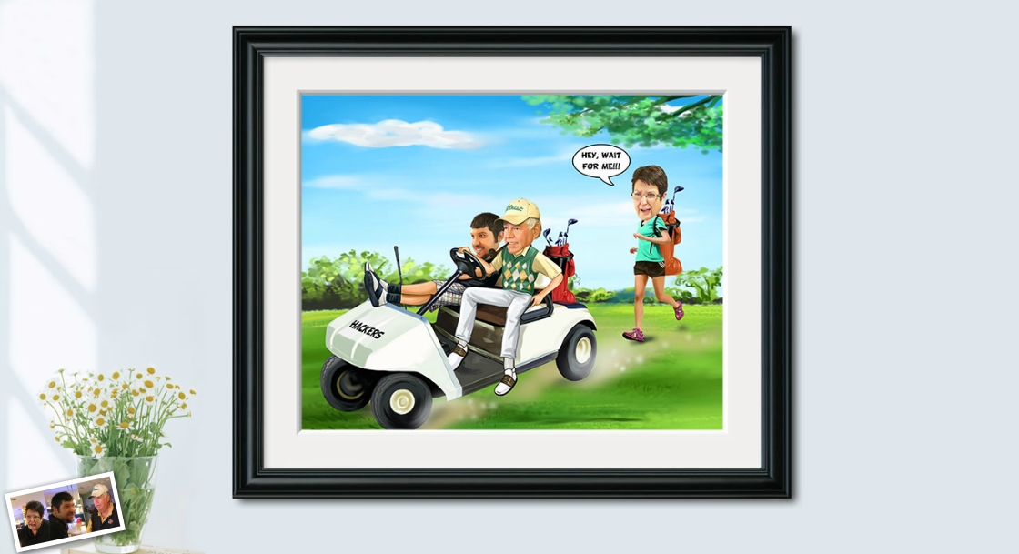 Custom Caricature from Photos | myDaVinci