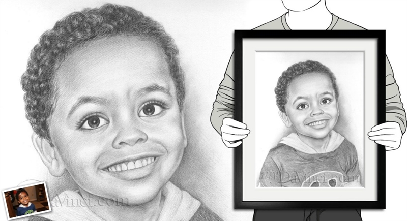 Hand Drawn Pencil Sketch from Photos | myDaVinci