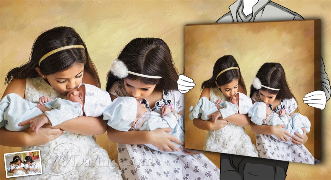 Oil Painting Giclee from Photos | myDaVinci