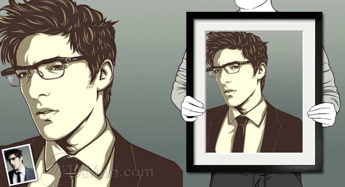 Manga Pop Art from Photos,by myDaVinci | myDaVinci