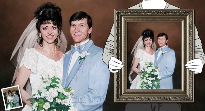 Hand Painted Oil Painting from Photos | myDaVinci