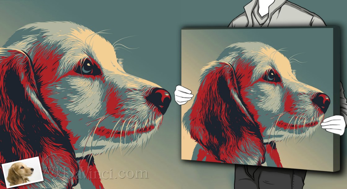 Propaganda Pop Art from Photos | myDaVinci