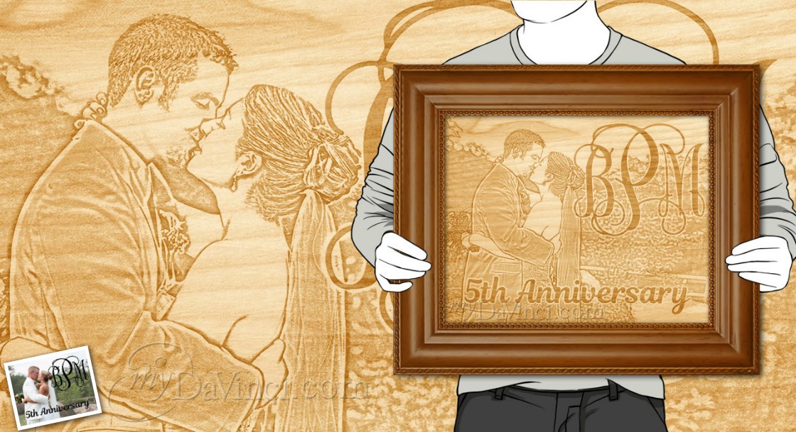 Photo Wood Engraving | myDaVinci