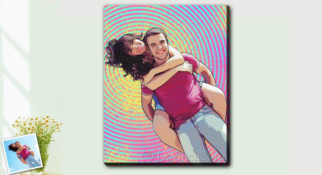 Retro Pop Art from Photos | myDaVinci